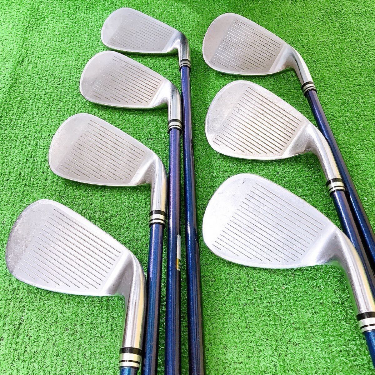 ツ94☆希少レフティ ゼクシオ8 7本アイアンセット MP800 XXIO8 左利き