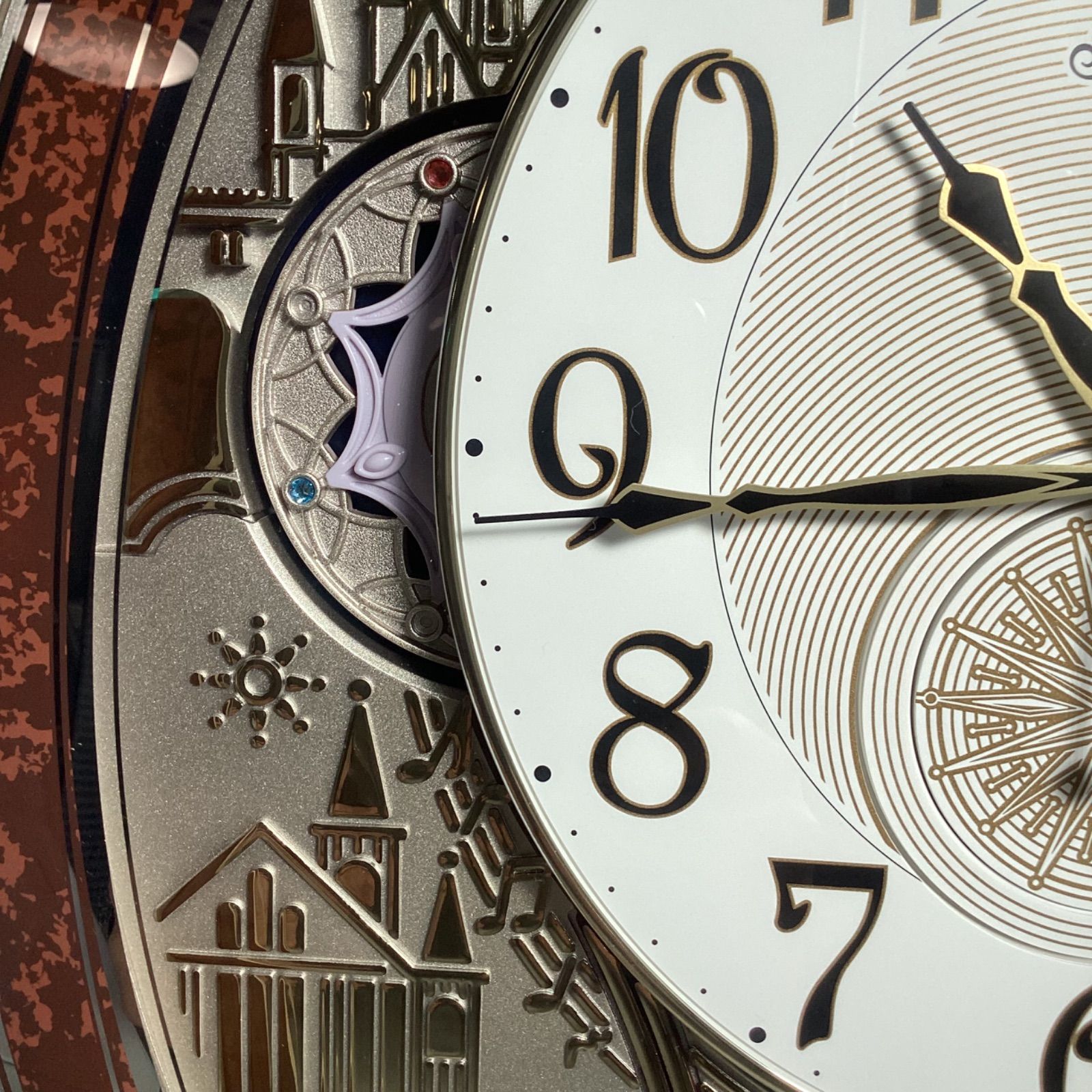 リズム スモールワールド からくり電波時計 RHYTHM SmallWorld …e.s