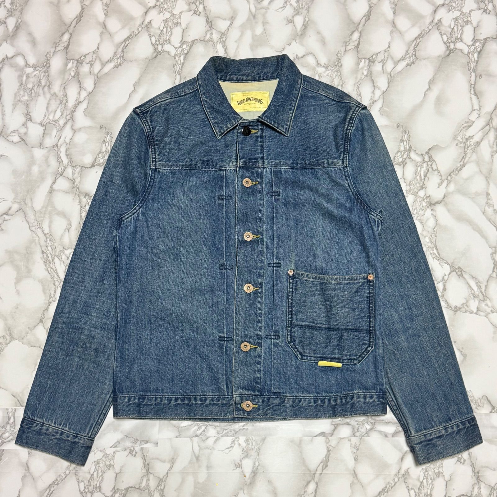 希少【BIG JOHN ビッグジョン 【商品名】World Workers/1st type G 