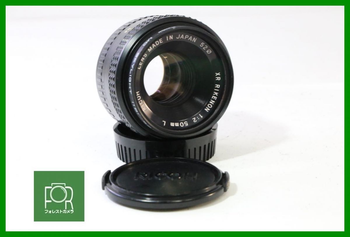 動作保証・点検済】良品□リコー RICOH XR RIKENON 50mm F2L Kマウント