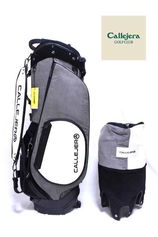 定価6万6000円】新品 CALLEJERA コーデュロイ キャディー バッグ CJ