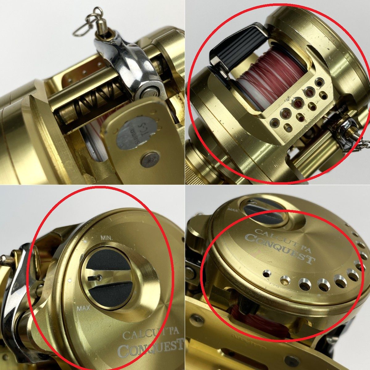 SHIMANO シマノ 21 カルカッタコンクエスト 100HG 04236 右ハンドル
