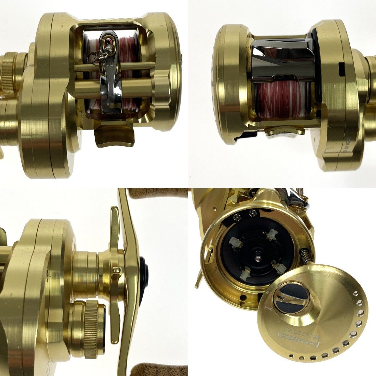 8*様 シマノ 21カルカッタコンクエスト100HG (右ハンドル a01-53