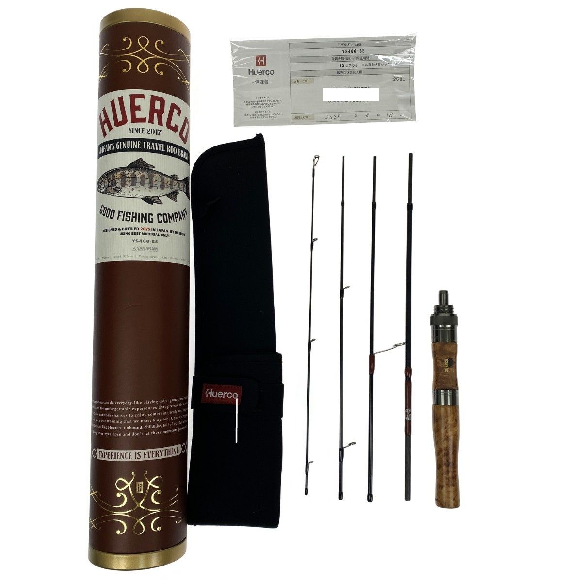 Huerco フエルコ Huerco× YS 406-5 S スピニングモデル|5 pcs