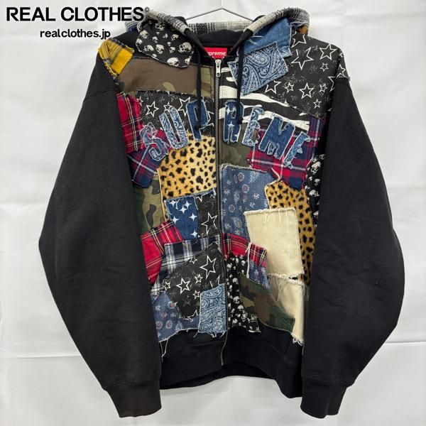 Supreme/シュプリーム【22AW】Patchwork Zip Up Hooded Sweatshirt