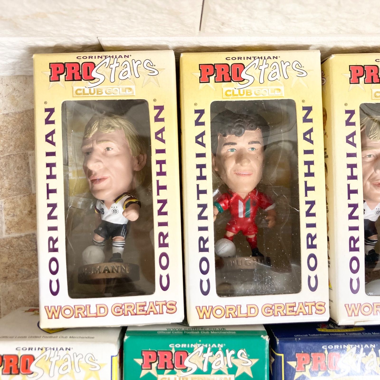 未使用】16体 コリンシアン サッカーフィギュア デイビッド・ベッカム