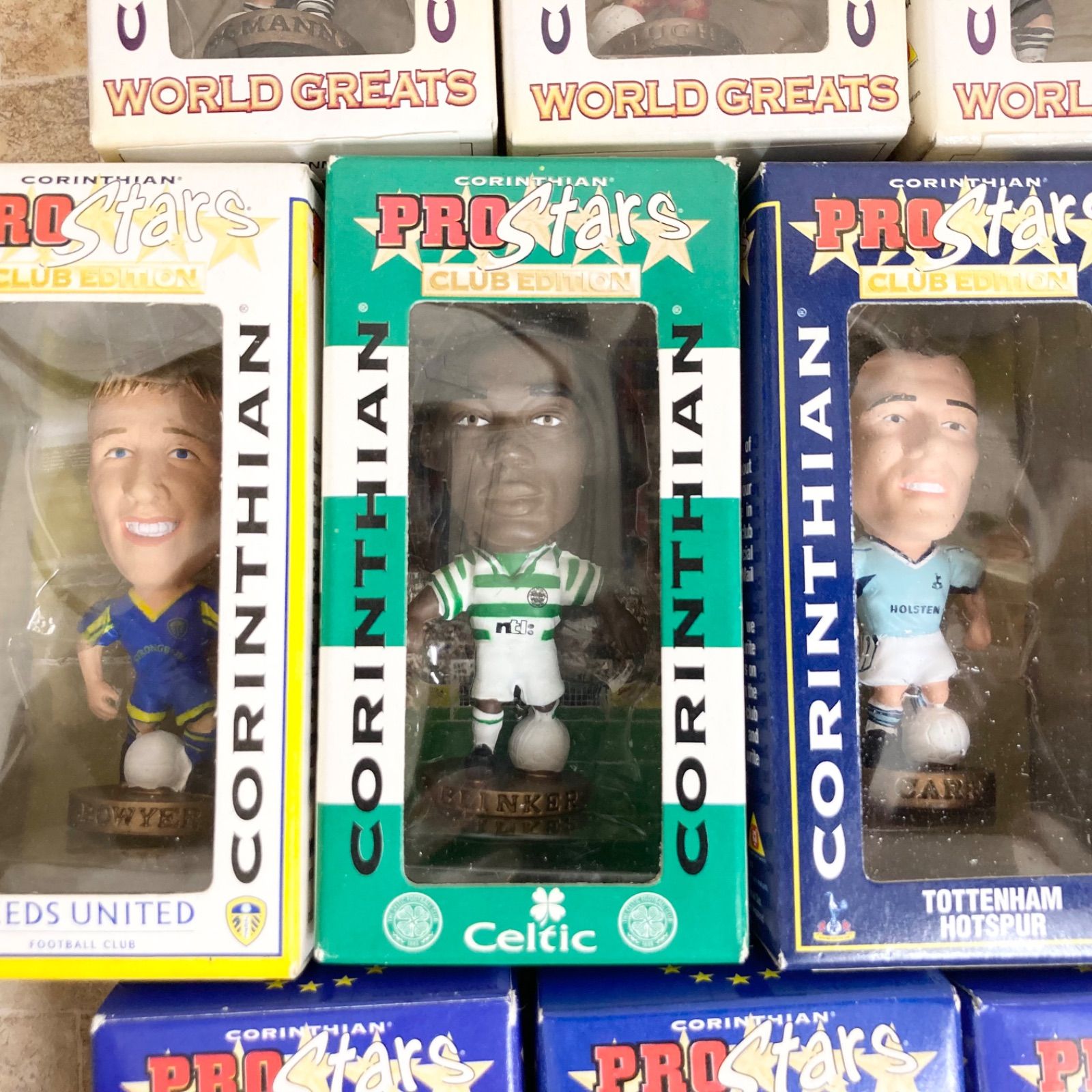 未使用】16体 コリンシアン サッカーフィギュア デイビッド・ベッカム