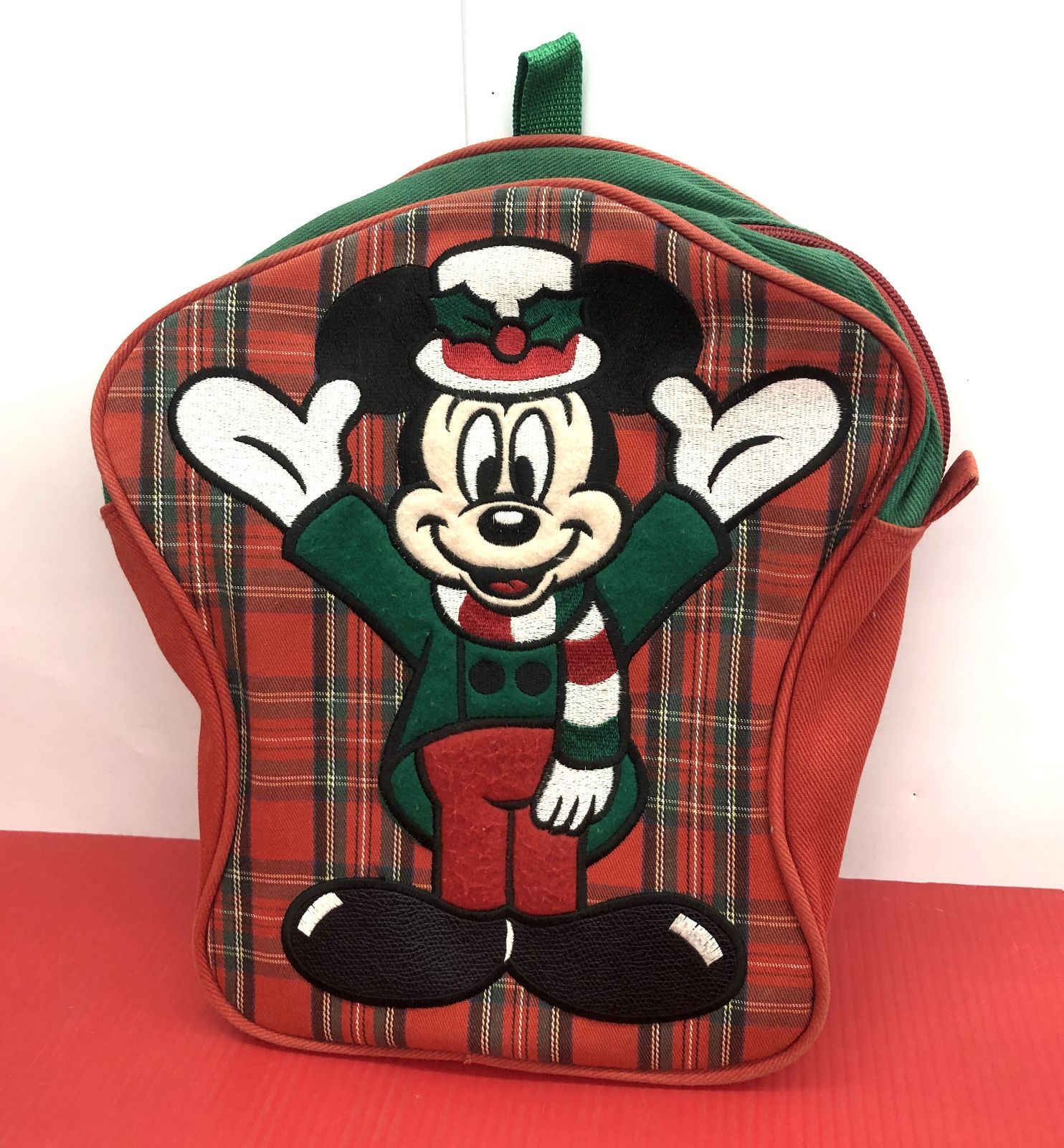 昭和レトロ 希少 当時物 1983年 東京ディズニーランド ミッキークリスマス・ファンタジー コスチューム バッグ リュック 非売品