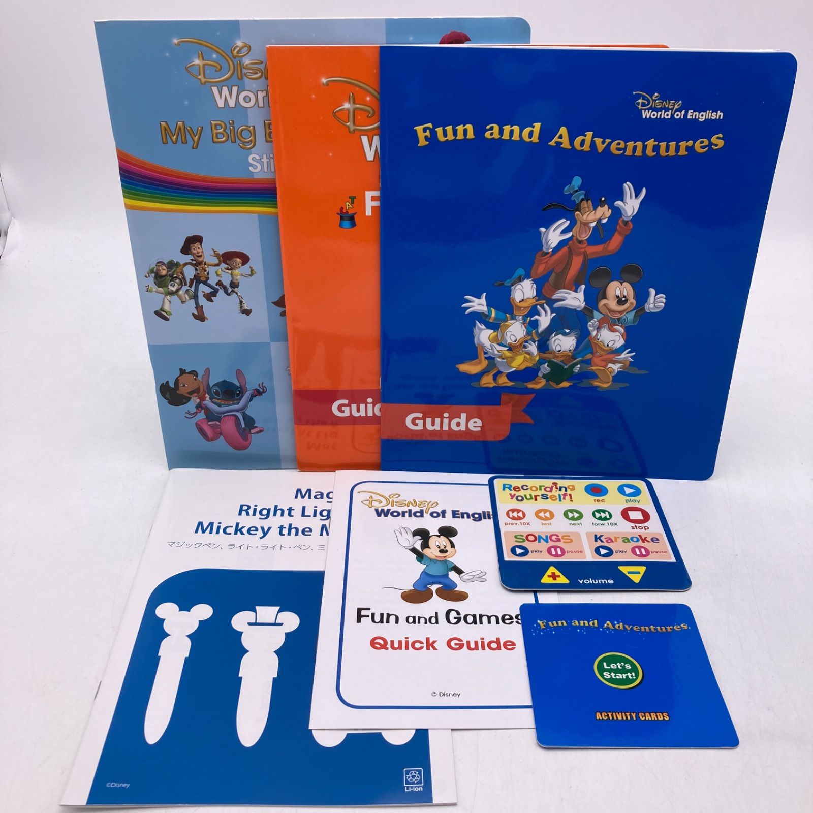 ミッキーマジックペンセット＆アドベンチャー ディズニー英語システム