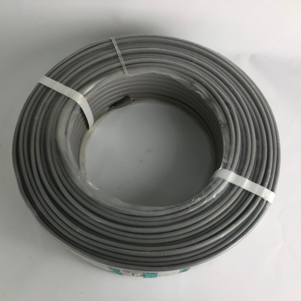 YAZAKI 電材 VVFケーブル 3芯×1.6 mm×長さ100 m 2020年 製造 灰色