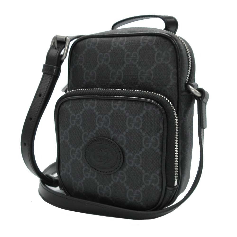 新品】グッチ ショルダーバック GUCCI INTERLOCKING G GG SUPREME