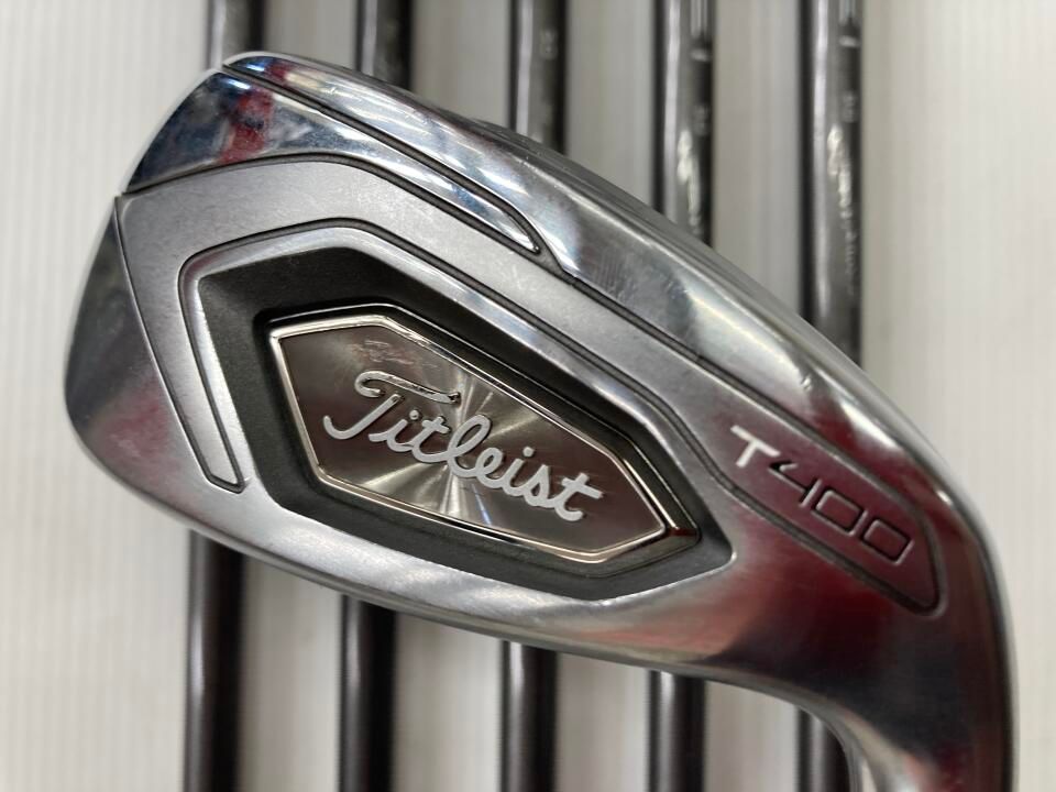 タイトリスト T400 Titleist TENSEI Blue 50 アイアンセット 中古