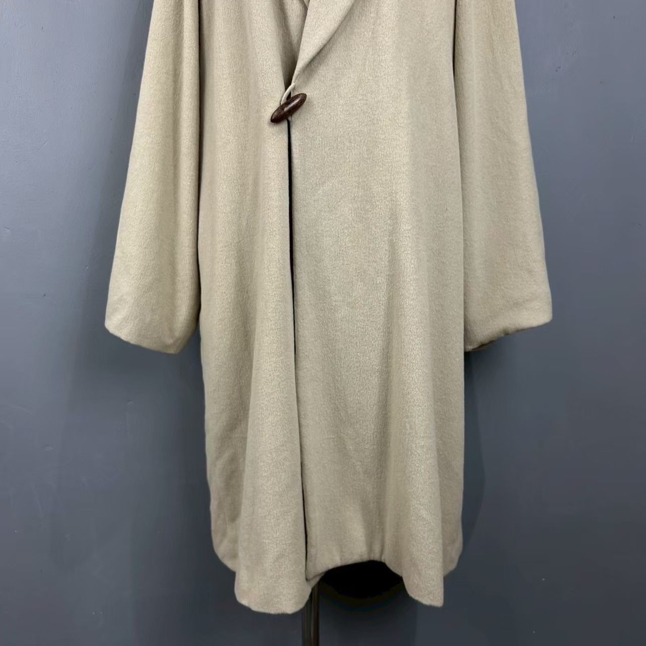 JURGEN LEHL ヨーガンレール ウールコート スプリングコート 無地