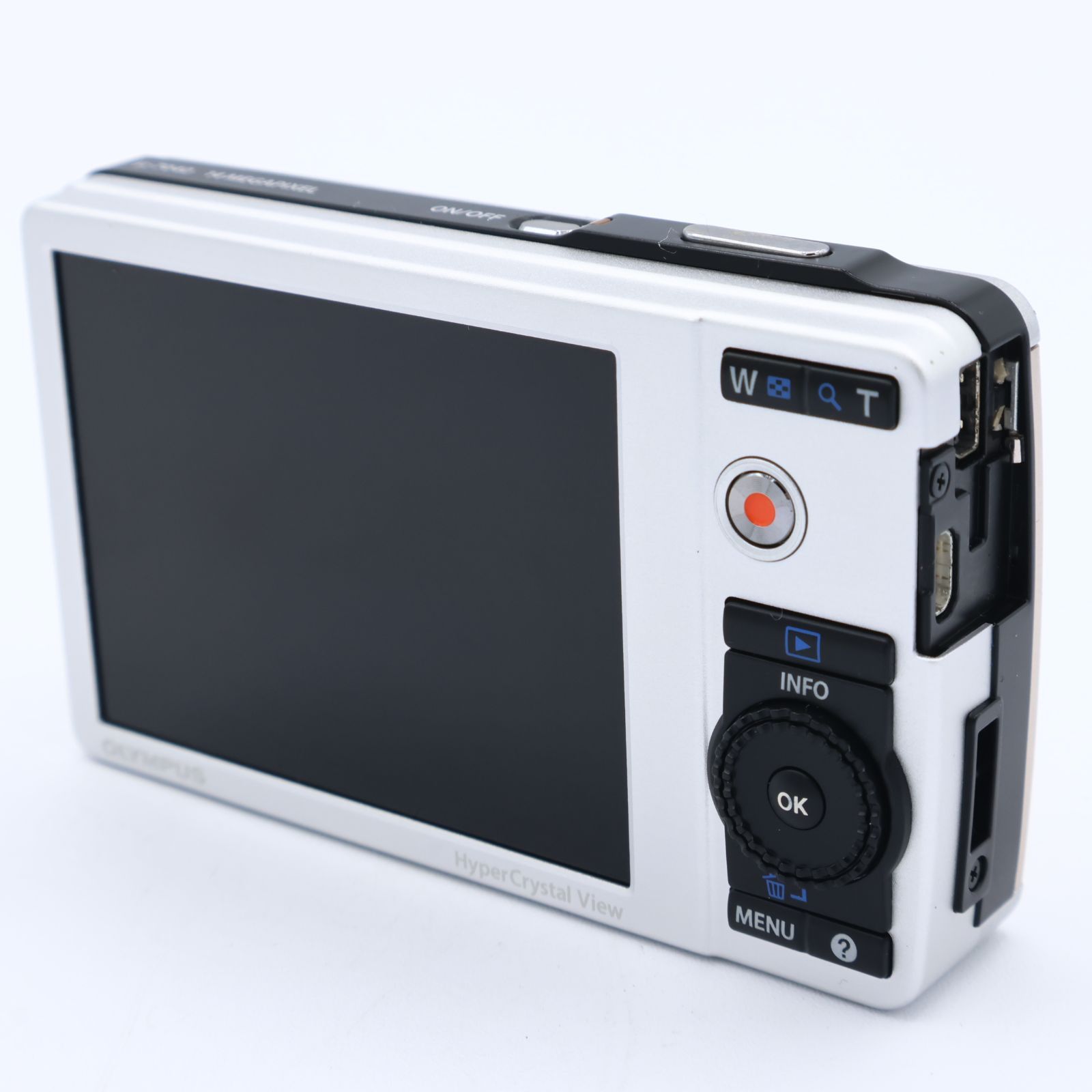 OLYMPUS オリンパス デジタルカメラ μ-7040 チタニウムシルバー μ-7040