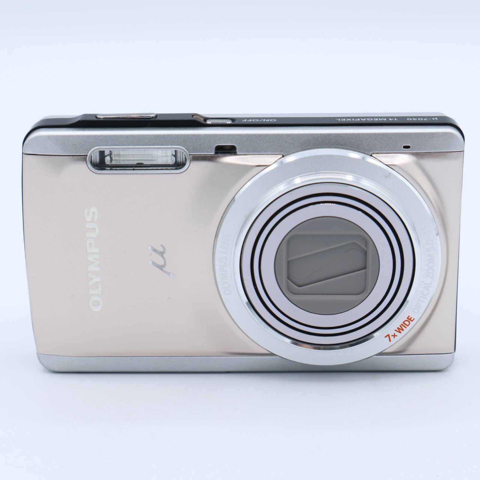 OLYMPUS オリンパス デジタルカメラ μ-7040 チタニウムシルバー μ-7040