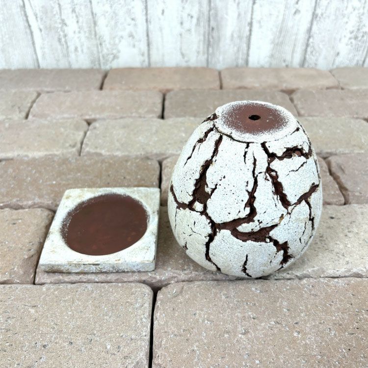 新品 植木鉢 おしゃれ セメント クラックポット RR512-150 5号(15cm