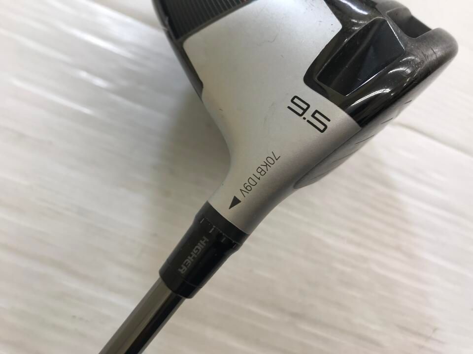 テーラーメイド M4 9.5度 KUROKAGE XT 60 Sフレックス ドライバー 中古
