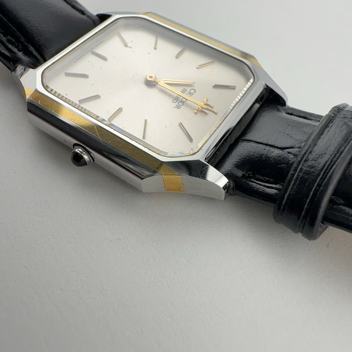 SEIKO 8420-5370 セイコー CREDOR クレドール クオーツ SHA 超硬質合金