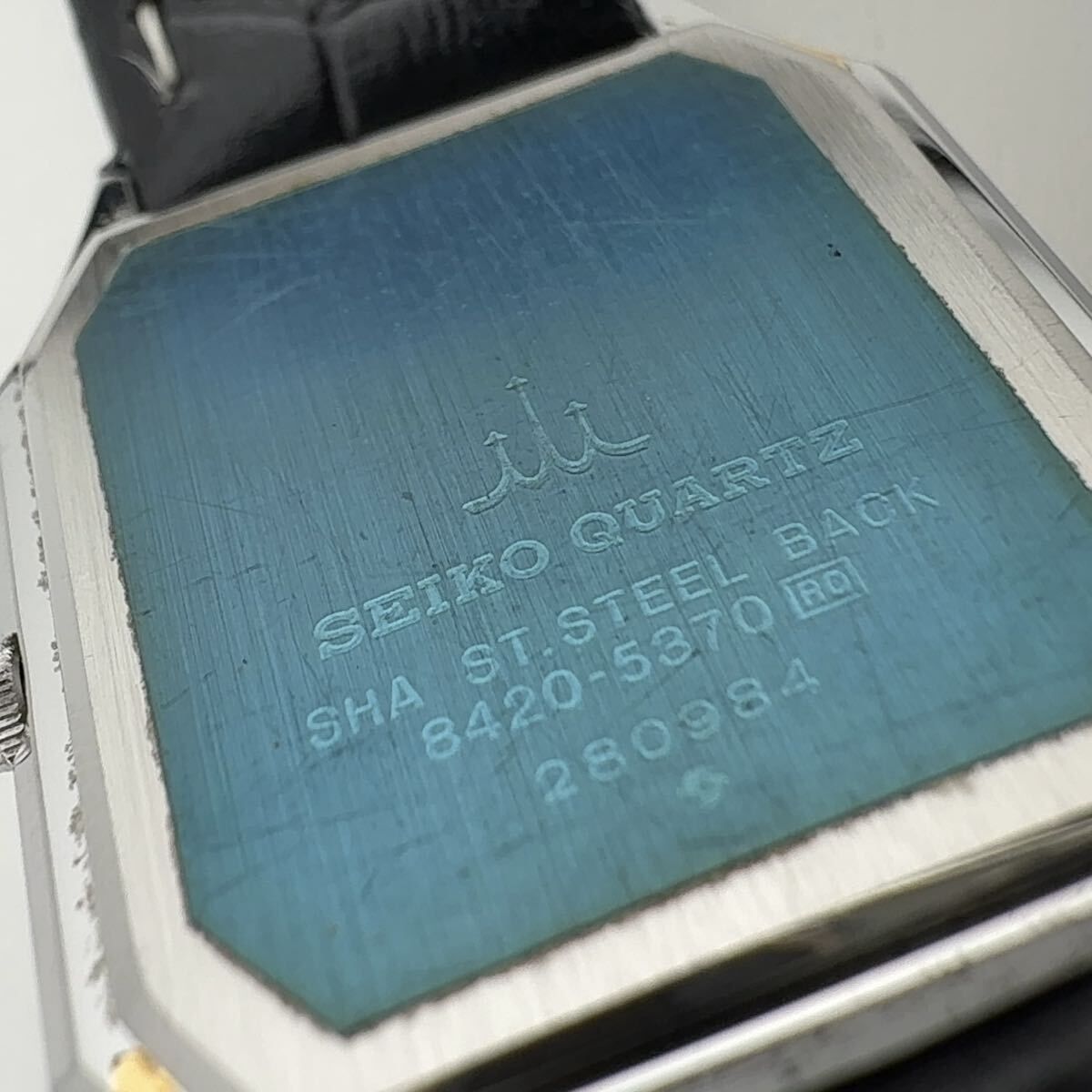 SEIKO 8420-5370 セイコー CREDOR クレドール クオーツ SHA 超硬質合金