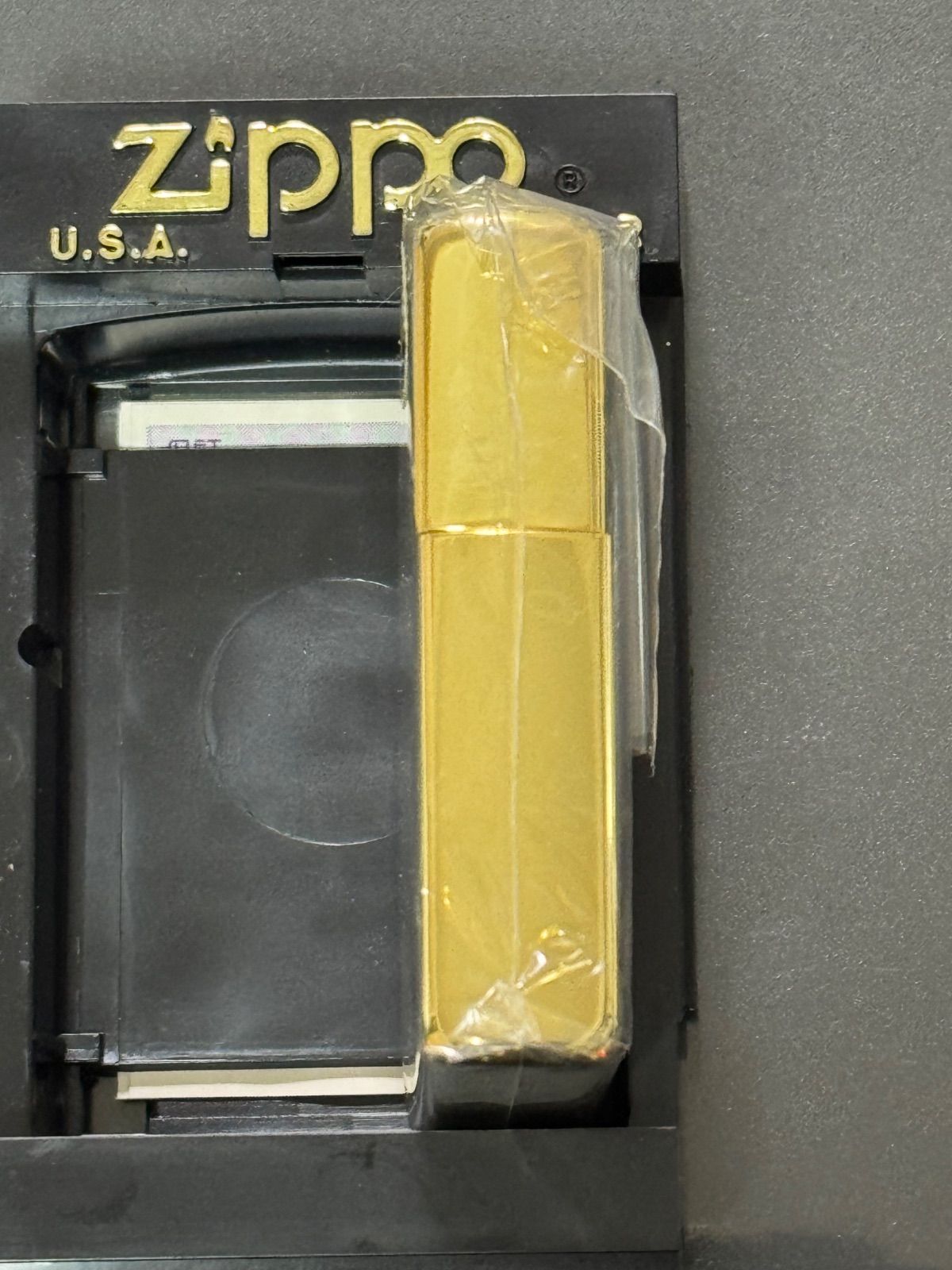 zippo ジャングルポケット 4面ゴールド 競馬 ヴィンテージ 2001年製