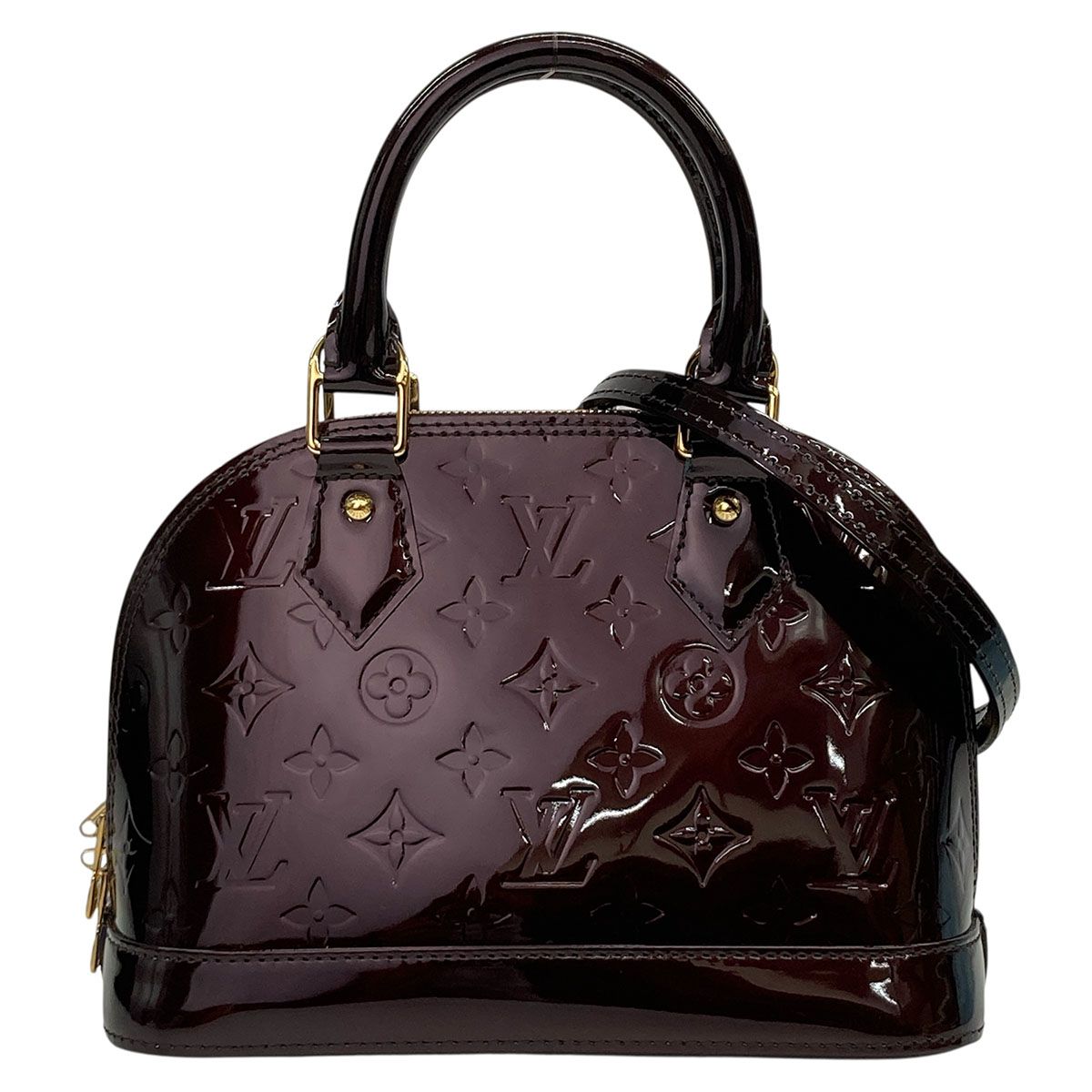 LOUIS VUITTON ルイ・ヴィトン ヴェルニ アルマBB ハンドバッグ M91678 