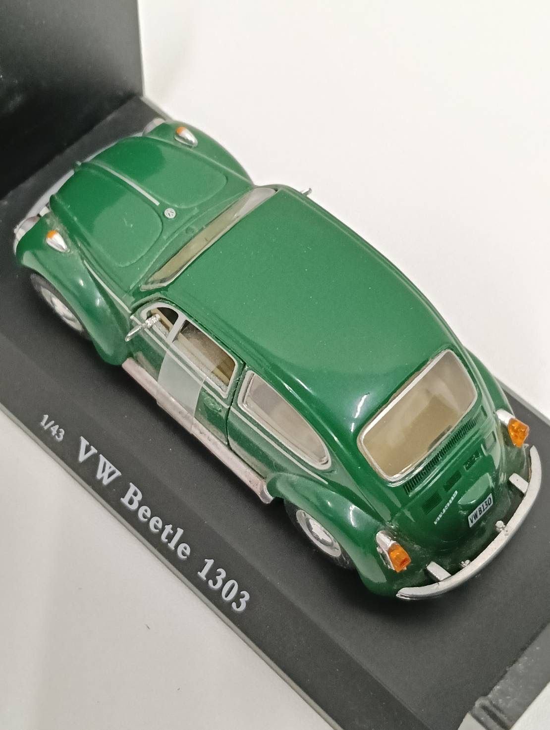中古品】 Cararama製 フォルクスワーゲン ビートル1303 緑グリーン 1