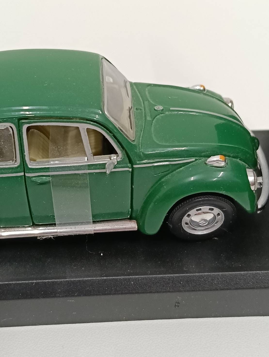 中古品】 Cararama製 フォルクスワーゲン ビートル1303 緑グリーン 1