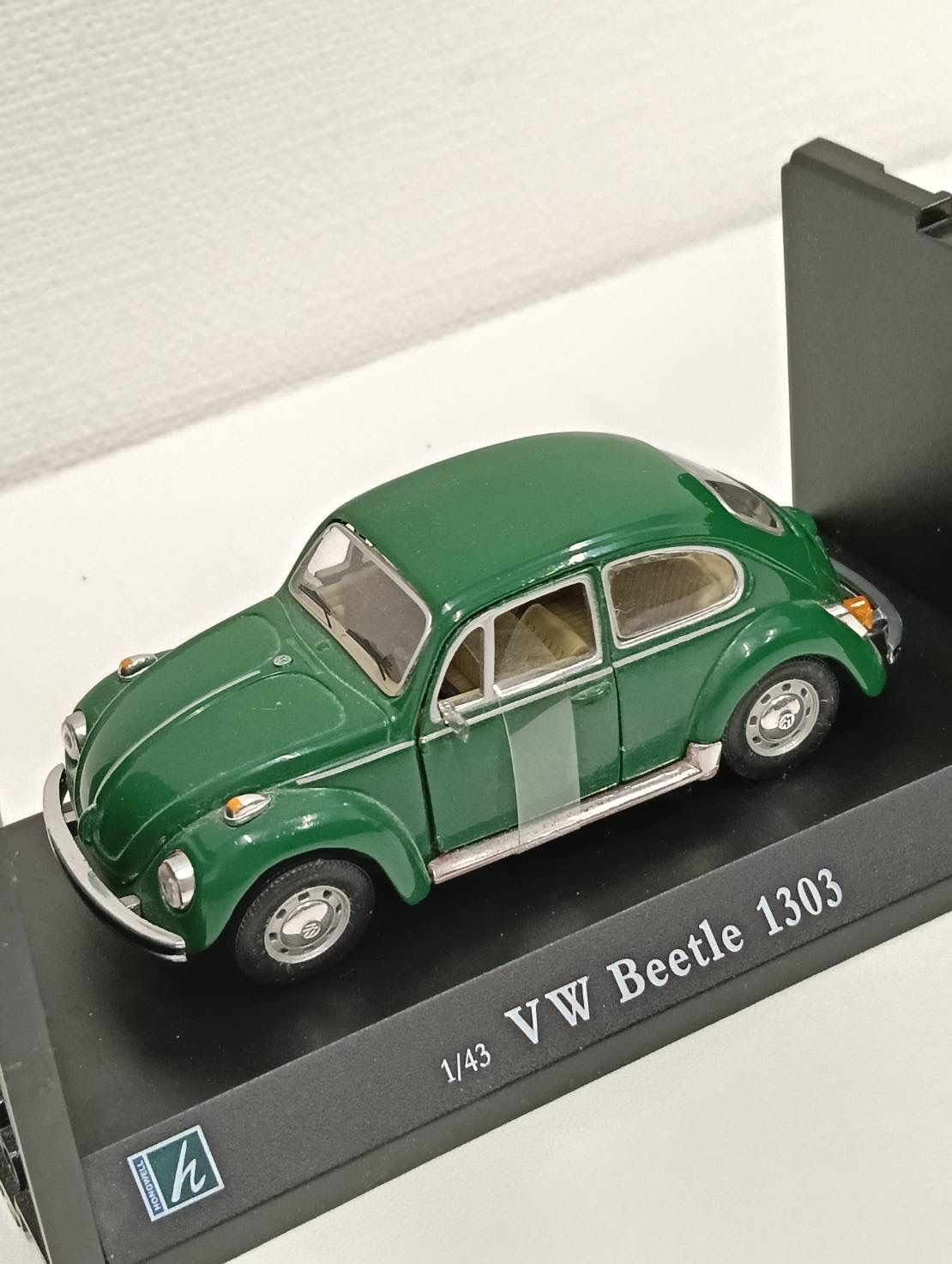 中古品】 Cararama製 フォルクスワーゲン ビートル1303 緑グリーン 1