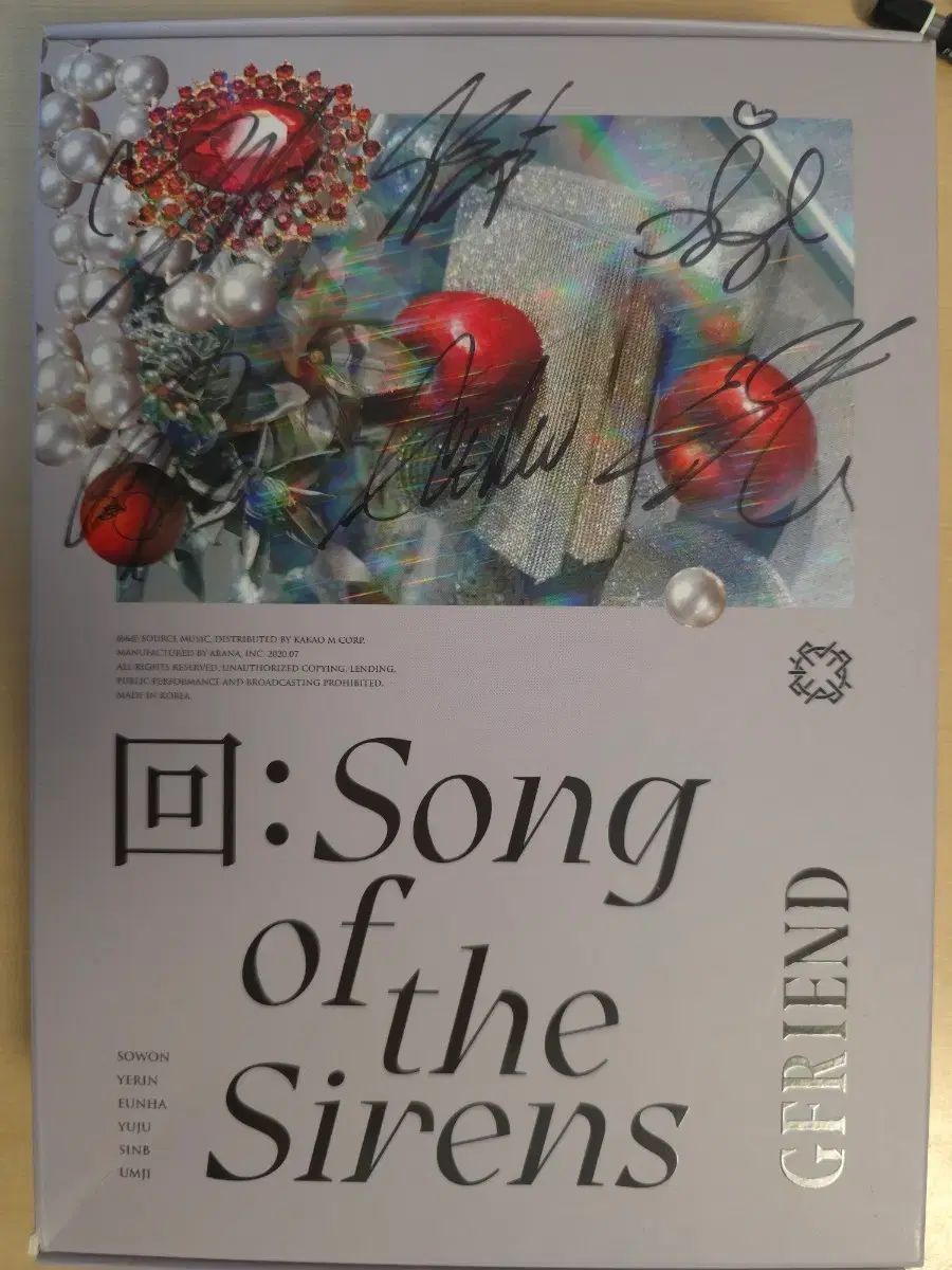 GFRIEND（ジーフレンド） サイン入り アルバム - メルカリ