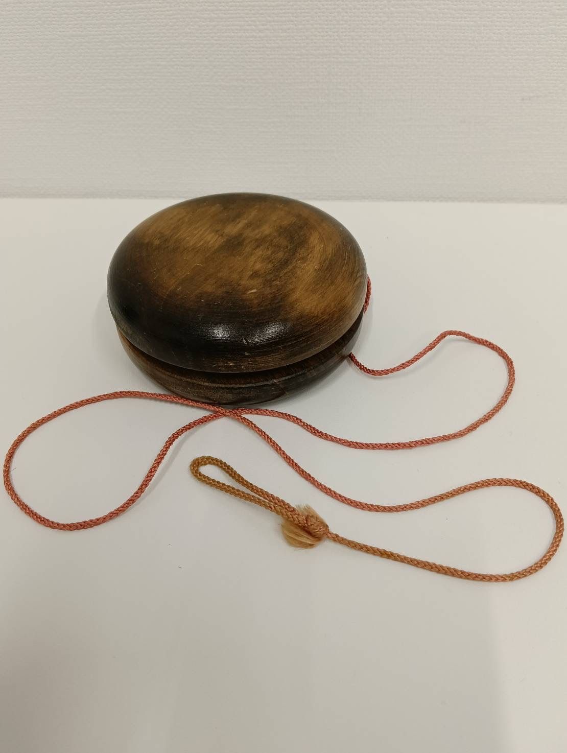 中古品】 郷土玩具 大型 木製ヨーヨー 玩具おもちゃ 骨董品 工芸品