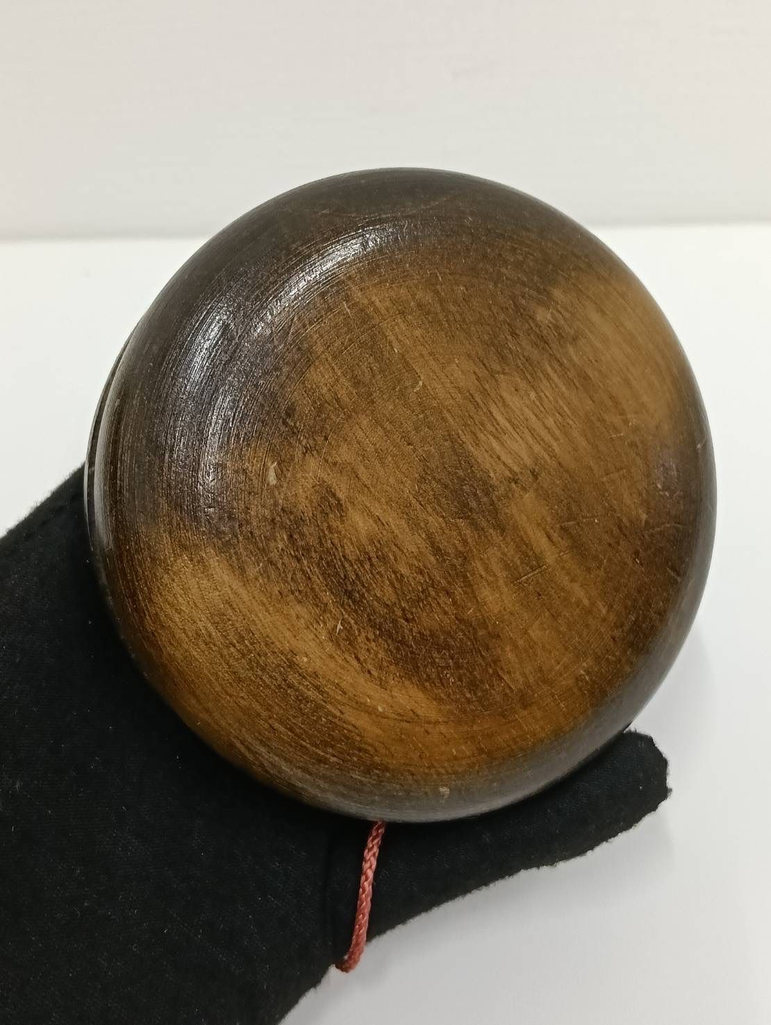 中古品】 郷土玩具 大型 木製ヨーヨー 玩具おもちゃ 骨董品 工芸品