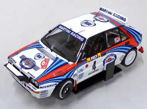 ミニカー 1|18 LANCIA DELTA HF 1992 Monte Carlo MARTINI 4 ホワイト×ブルー×オレンジ