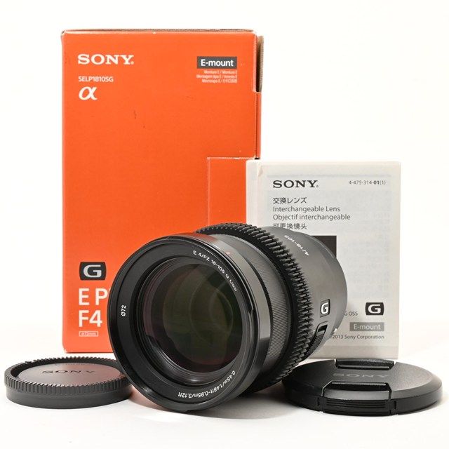 良品＞ SONY E PZ 18-105mm F4 G OSS｜APS-C Eマウント｜標準ズーム