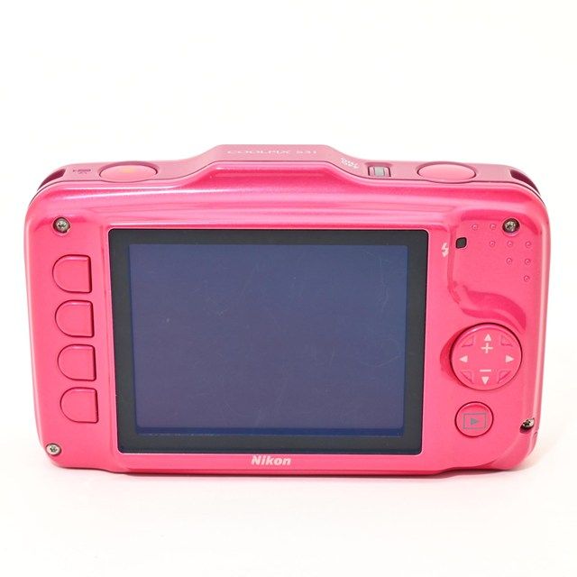 良品＞ Nikon COOLPIX S31 ピンク｜デジタルカメラ｜動作快調｜やや