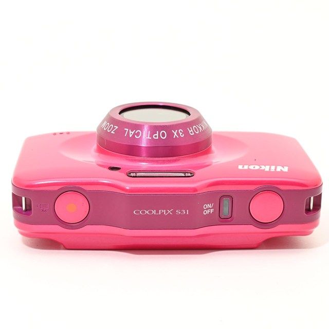 良品＞ Nikon COOLPIX S31 ピンク｜デジタルカメラ｜動作快調｜やや