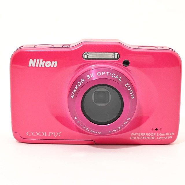 良品＞ Nikon COOLPIX S31 ピンク｜デジタルカメラ｜動作快調｜やや