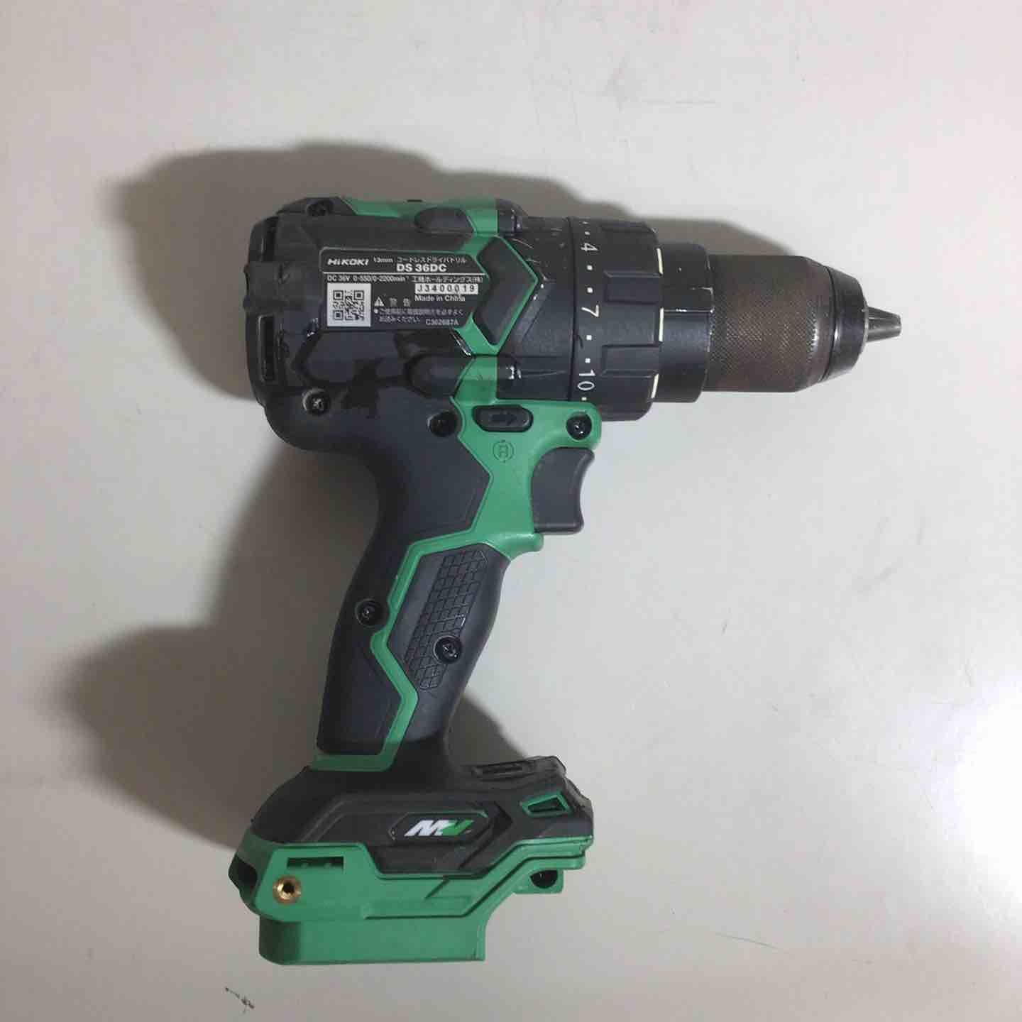 ハイコーキ HIKOKI 旧 日立工機 コードレスドリルドライバー DS 36 DC NN