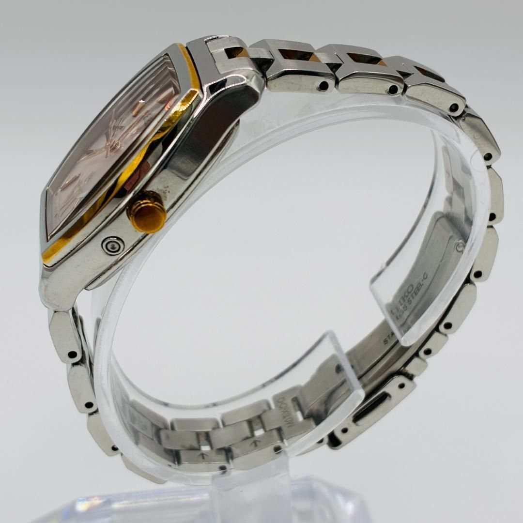 美品 稼働 セイコー ルキア 電波ソーラー レディース腕時計 1B22-0AZ0