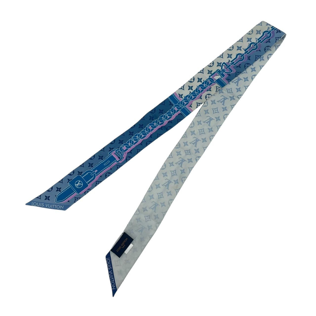 LOUIS VUITTON ルイ・ヴィトン スカーフ シルク モノグラム バンドーBB