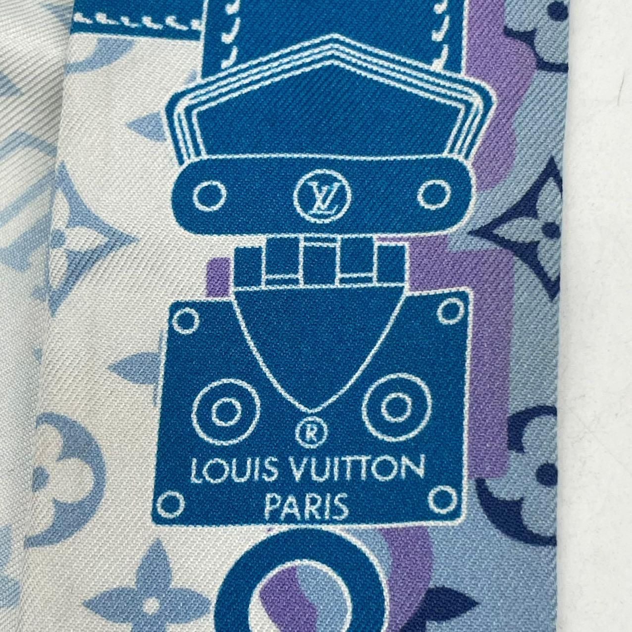LOUIS VUITTON ルイ・ヴィトン スカーフ シルク モノグラム バンドーBB