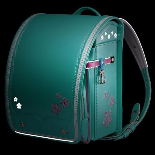 ランドセル 女の子用 小学生 通学カバン ツヤあり パール生地|ローズゴールドメッキ金具 キラキラ 360度反射機能 ギフトパッケージ cccc 10 b 5