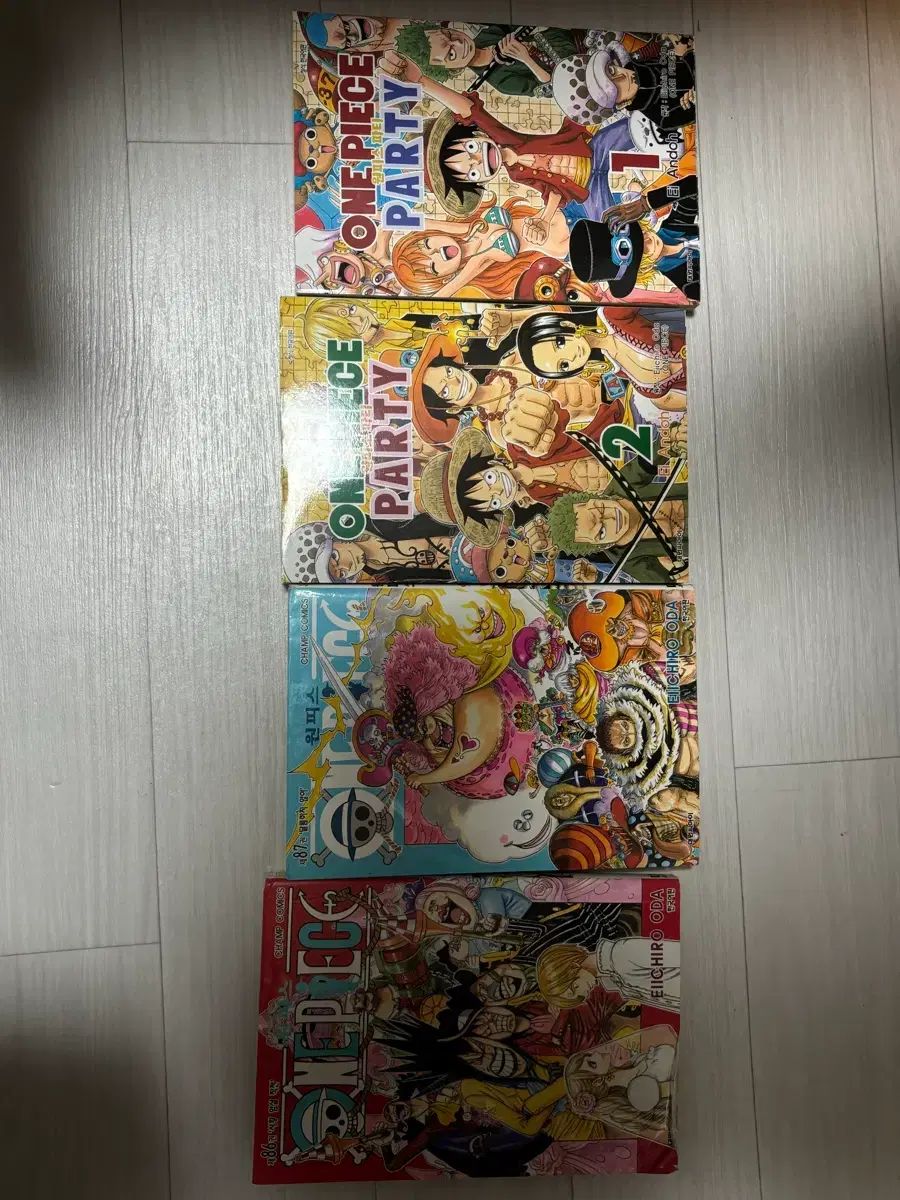 ONE PIECE 漫画 86 巻 87 外 パーティー 1 / 2 | ONE PIECE Piece, com