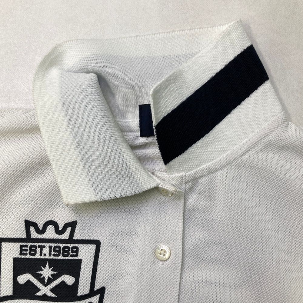 サイズ：0 PEARLY GATES パーリーゲイツ 半袖ポロシャツ ホワイト系