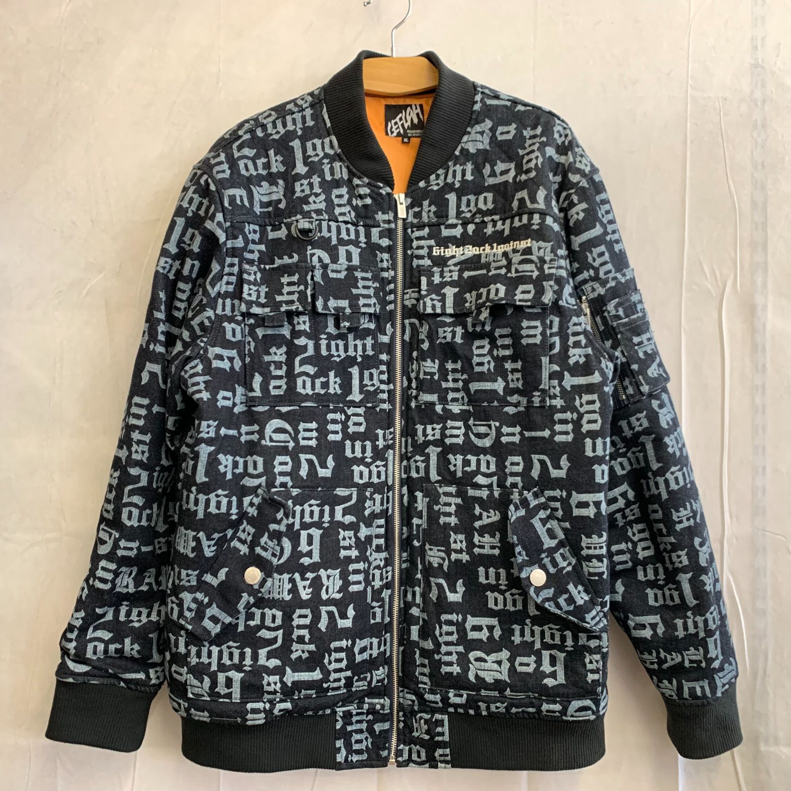 中古 L レフラー leflah ジャケットMA-1 ブルゾン 【公式通販】