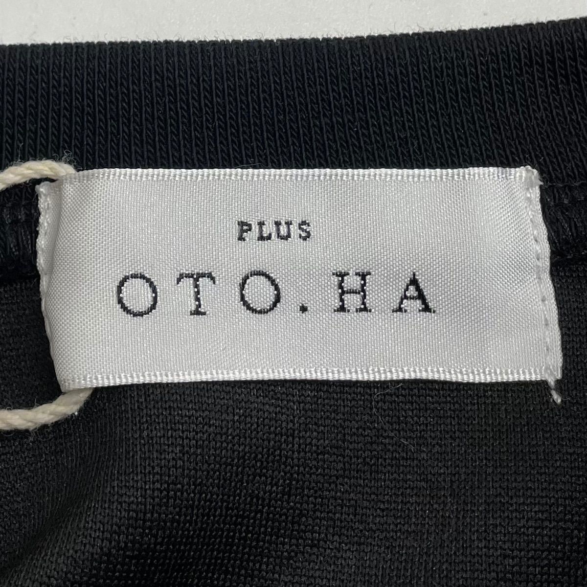 新品 タグ付 未使用 PLUS OTO.HA プラスオトハ 異素材ドッキング