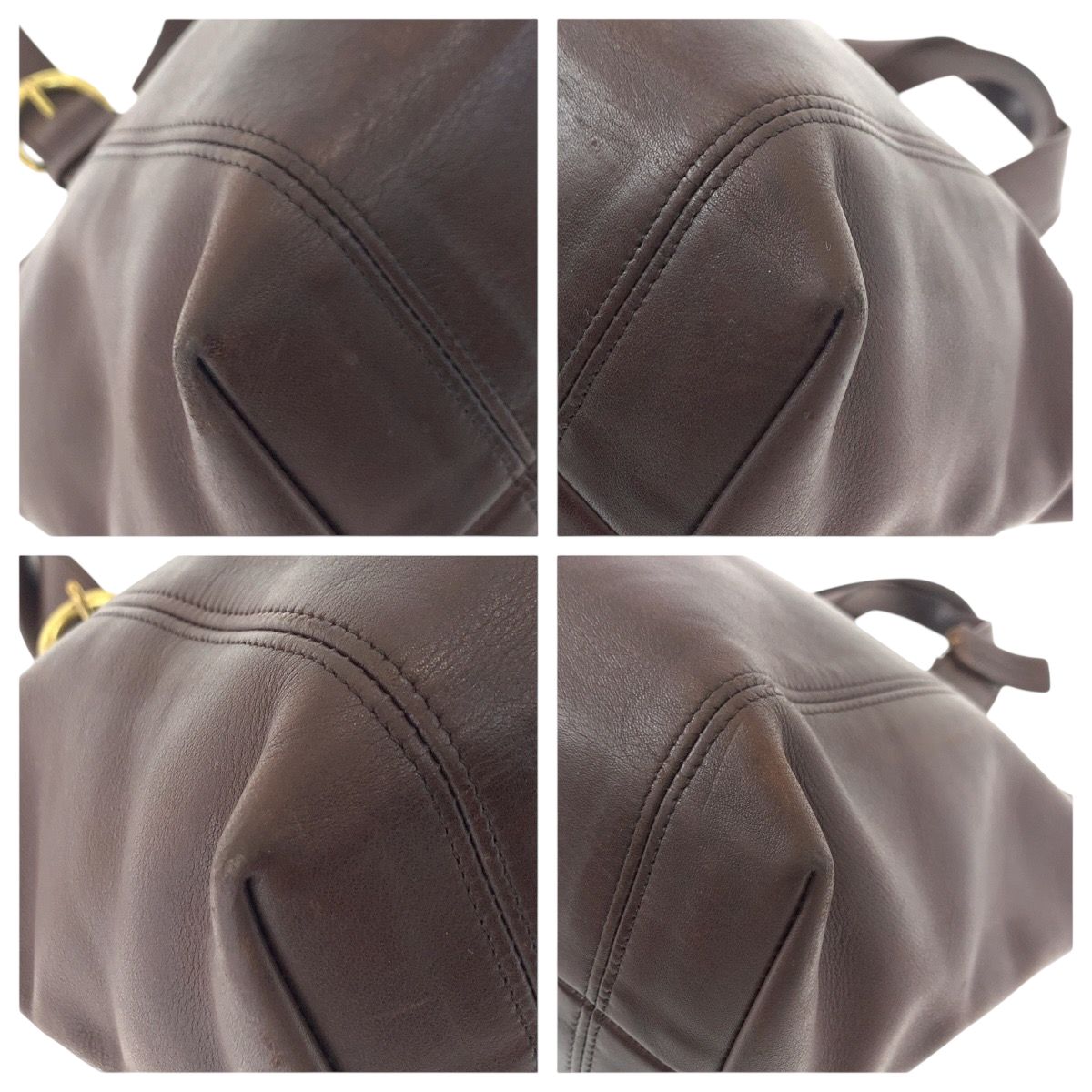 COACH コーチ ヴィンテージ オールドコーチ ブラウン ゴールド金具