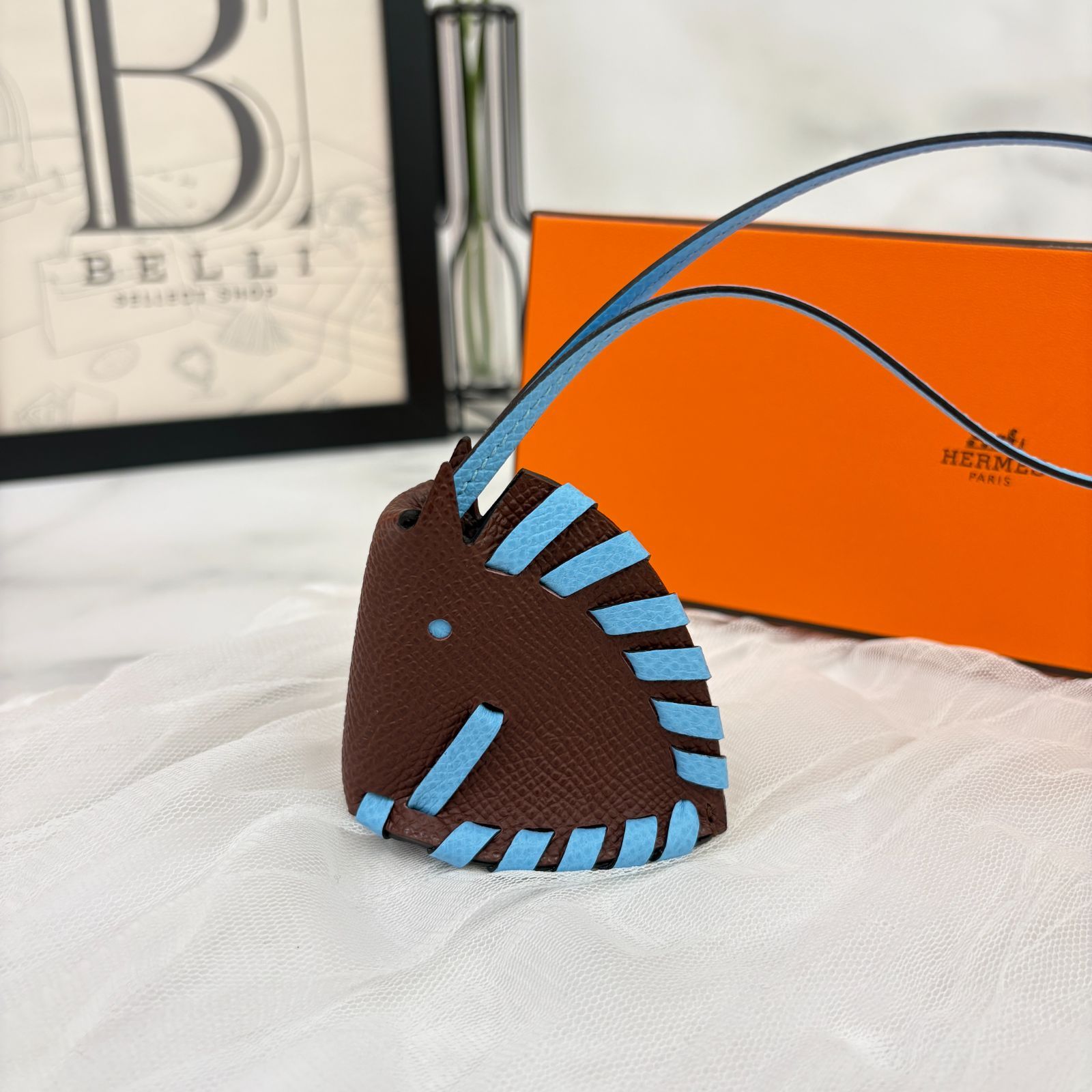 鑑定済み【 新品未使用 】エルメス 《 シュヴァル トレッセ 》 テール