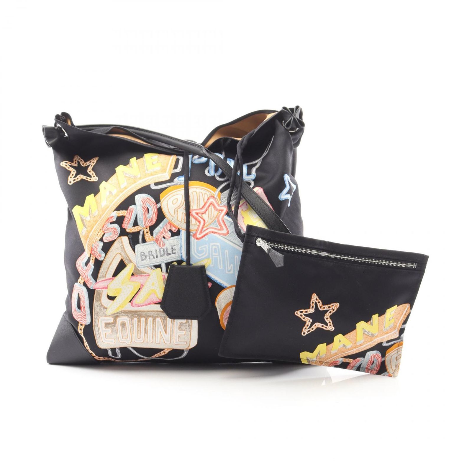 HERMES エルメス シルキーシティPM Chevaloscope Neon ショルダー 