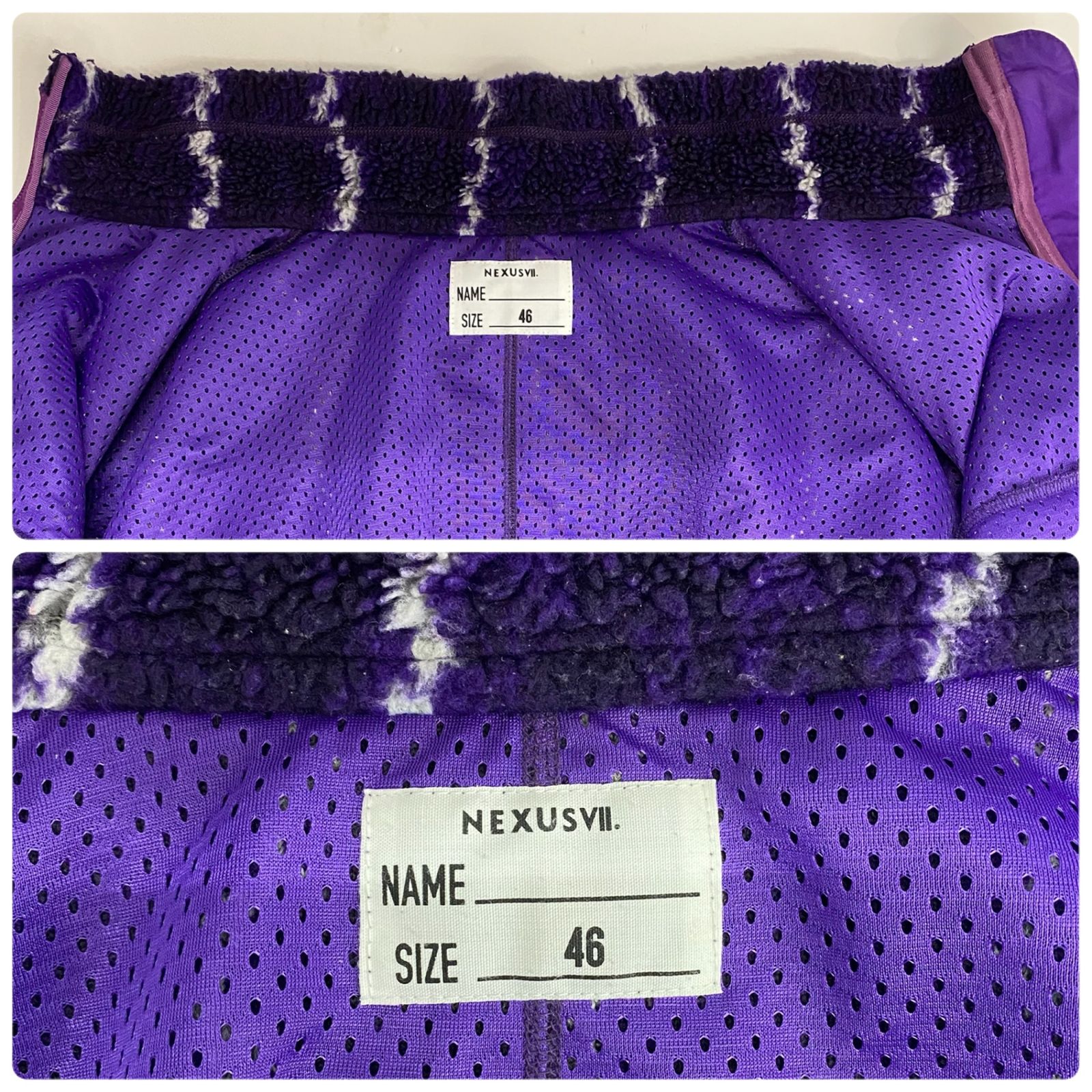 ネクサスセブン NEXUS7 THUNDERBOLT RETRO PILE JKT II フリース RTA