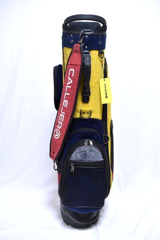 定価6万6000円】新品 CALLEJERA コーデュロイ キャディー バッグ CJ